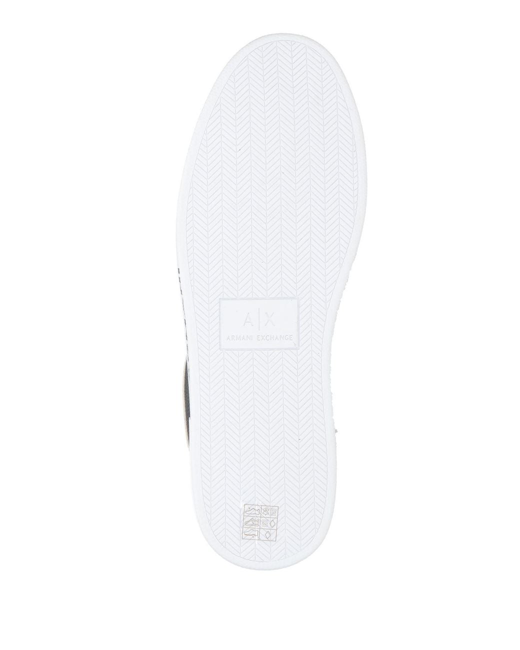 ARMANI EXCHANGE Black Trainers for men