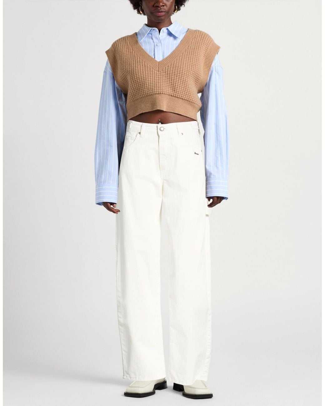 Berna White Pants