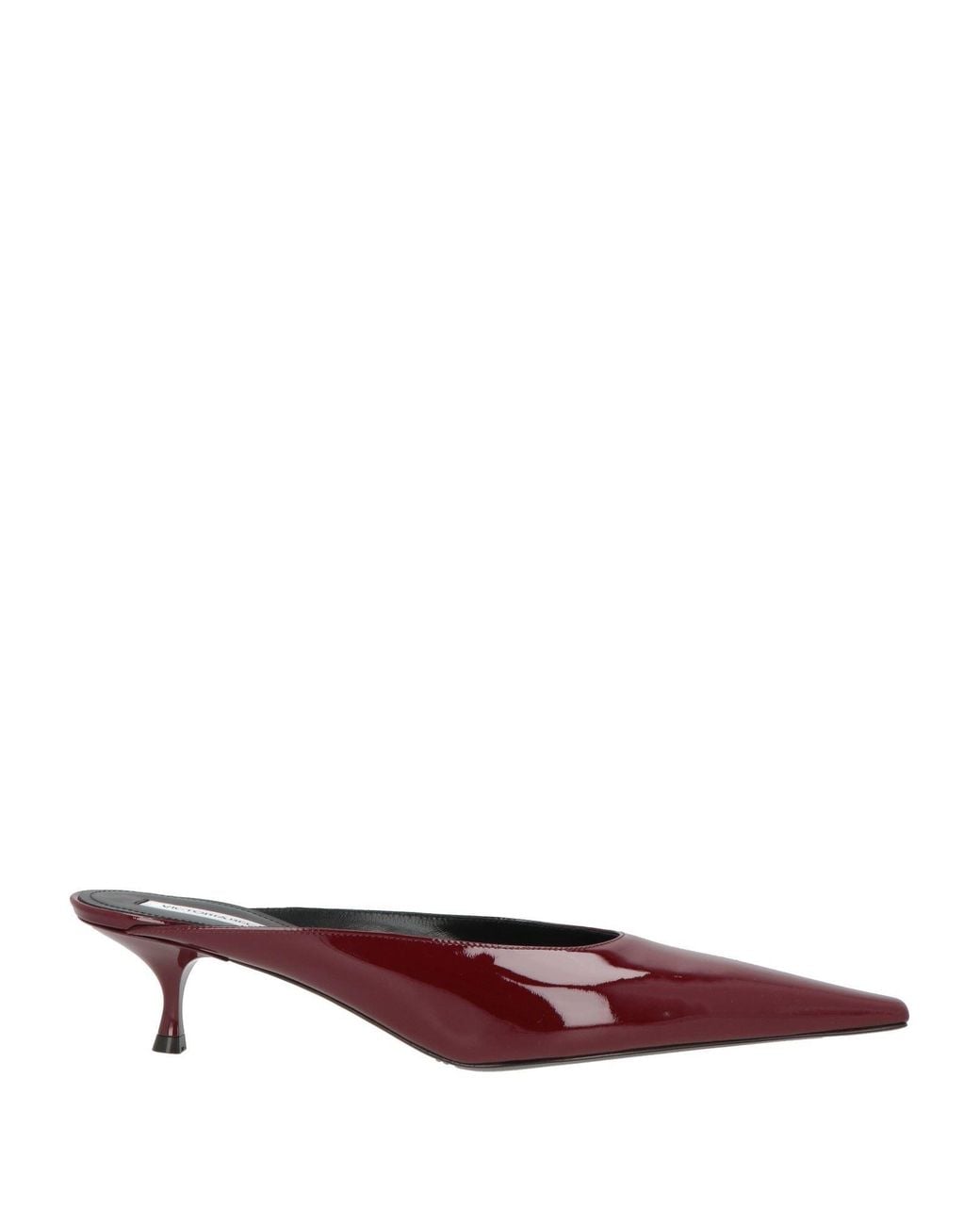 Victoria Beckham Red Mules & Clogs