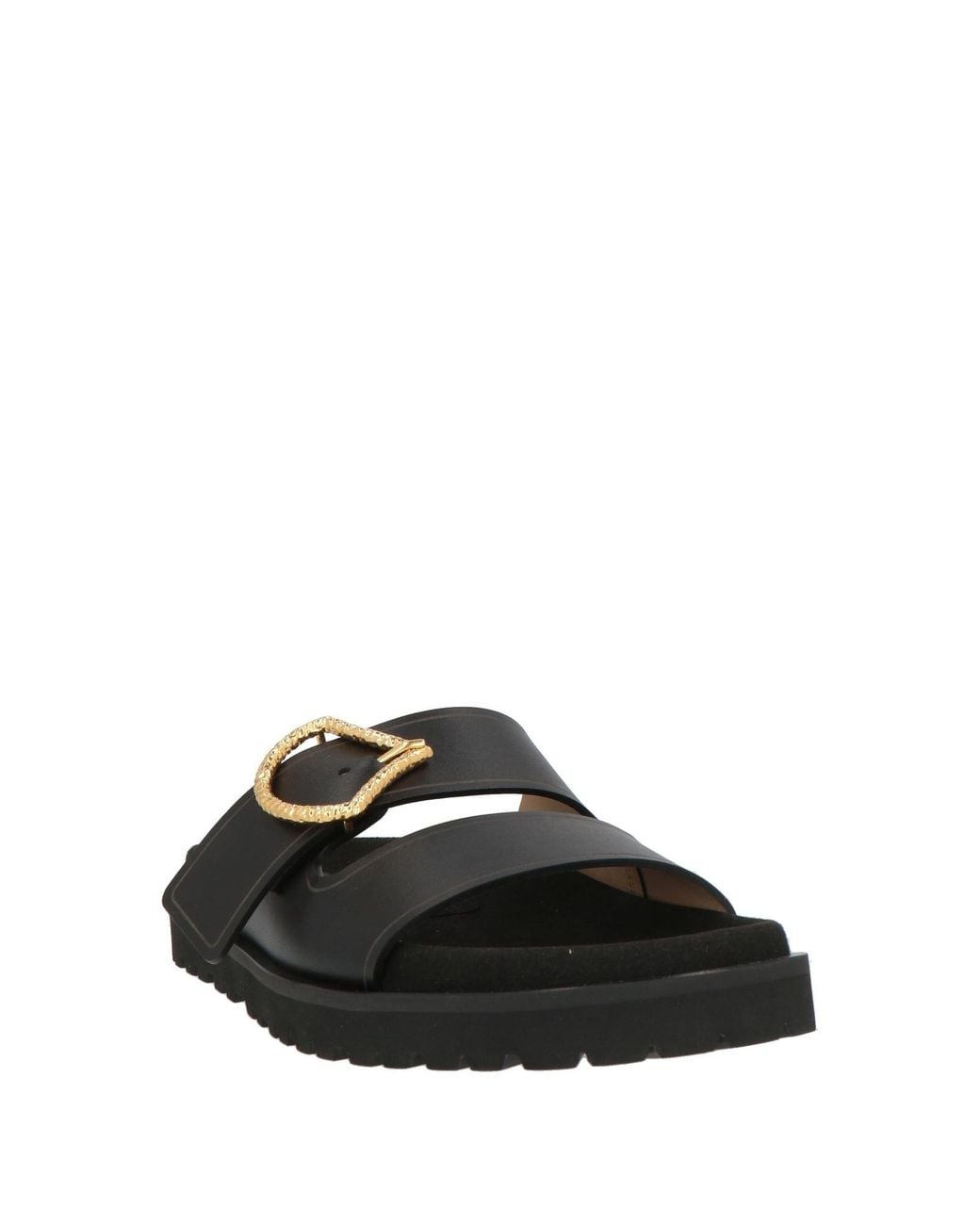 Sergio Rossi Black Sandals Leather