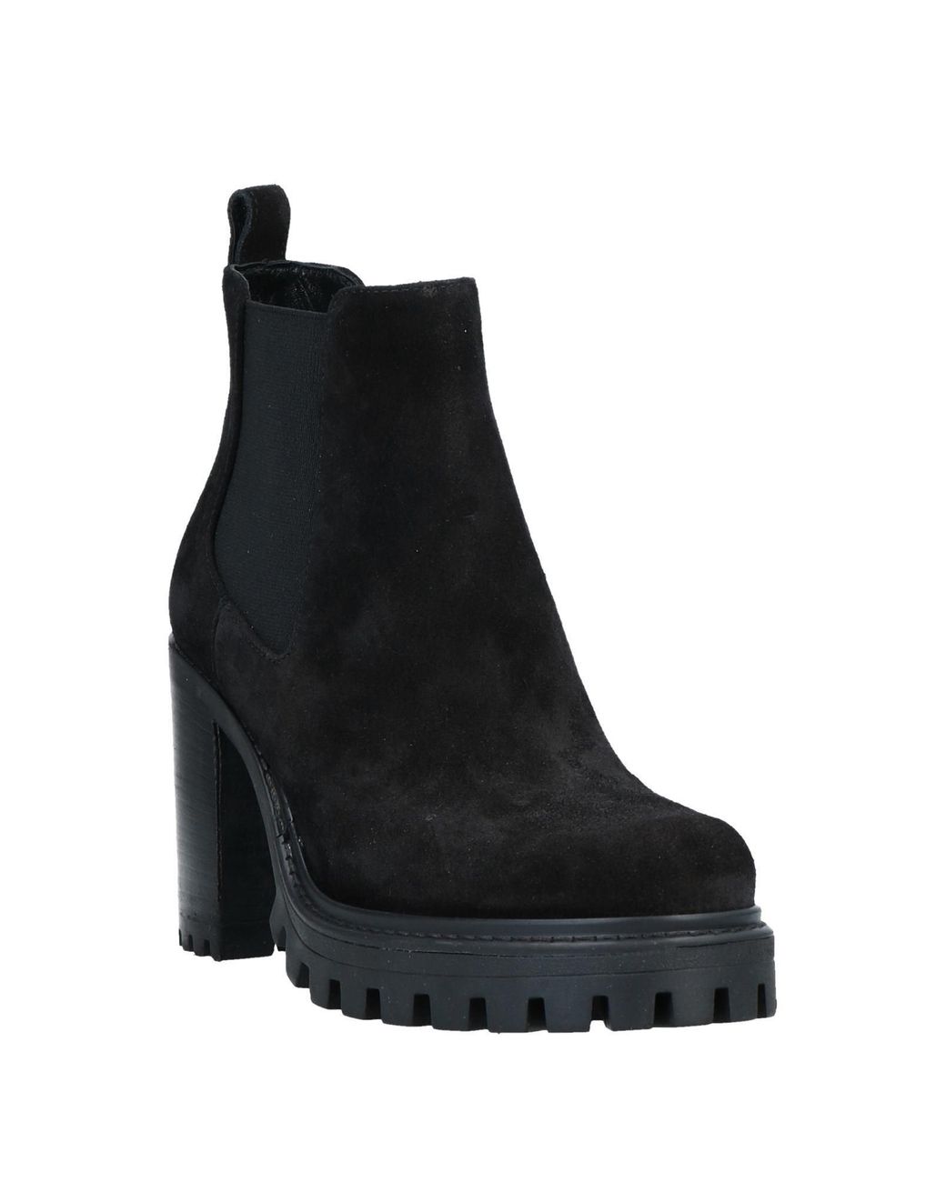 Pollini Black Ankle Boots