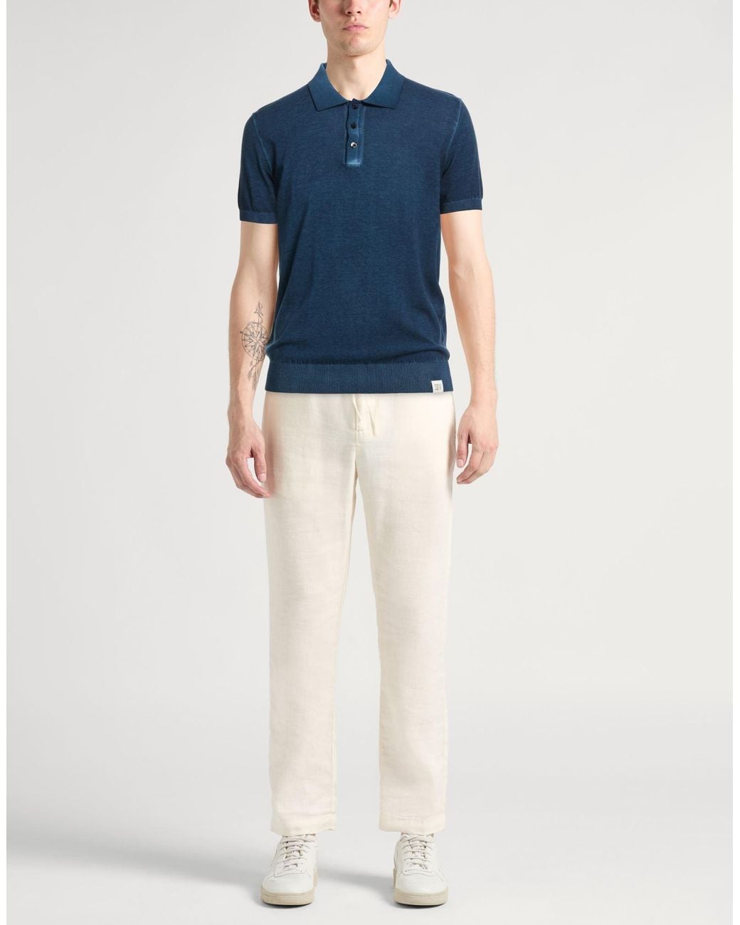 Peuterey Blue Polo Shirt for men