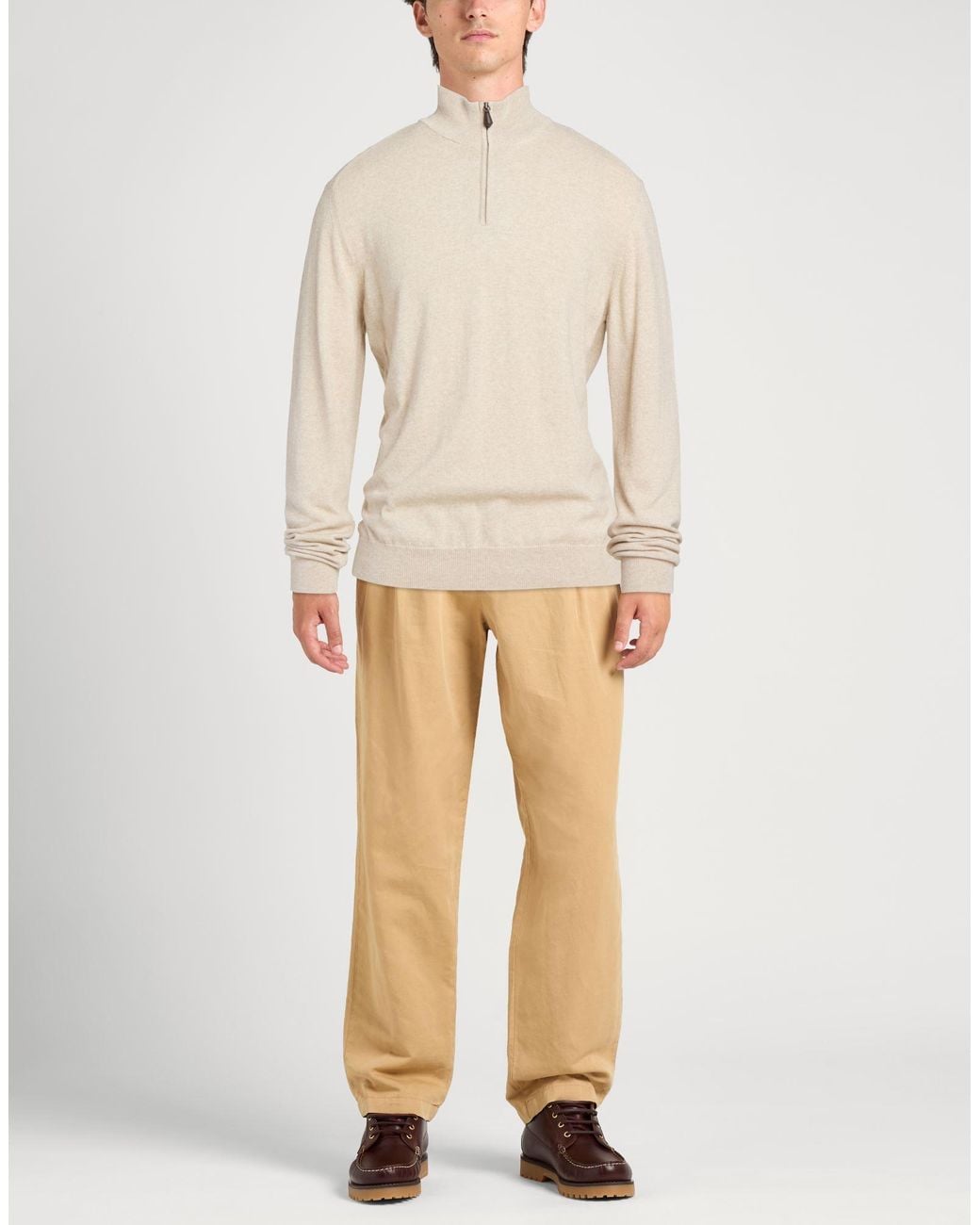 SEVENTY VENEZIA White Sweater Polyacrylic, Viscose, Wool, Cashmere for men