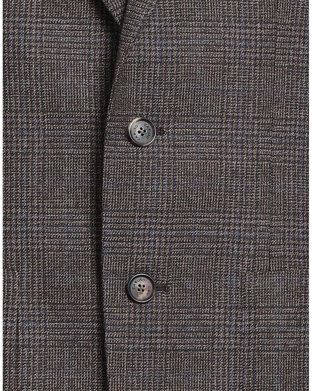 Caruso Black Blazer for men