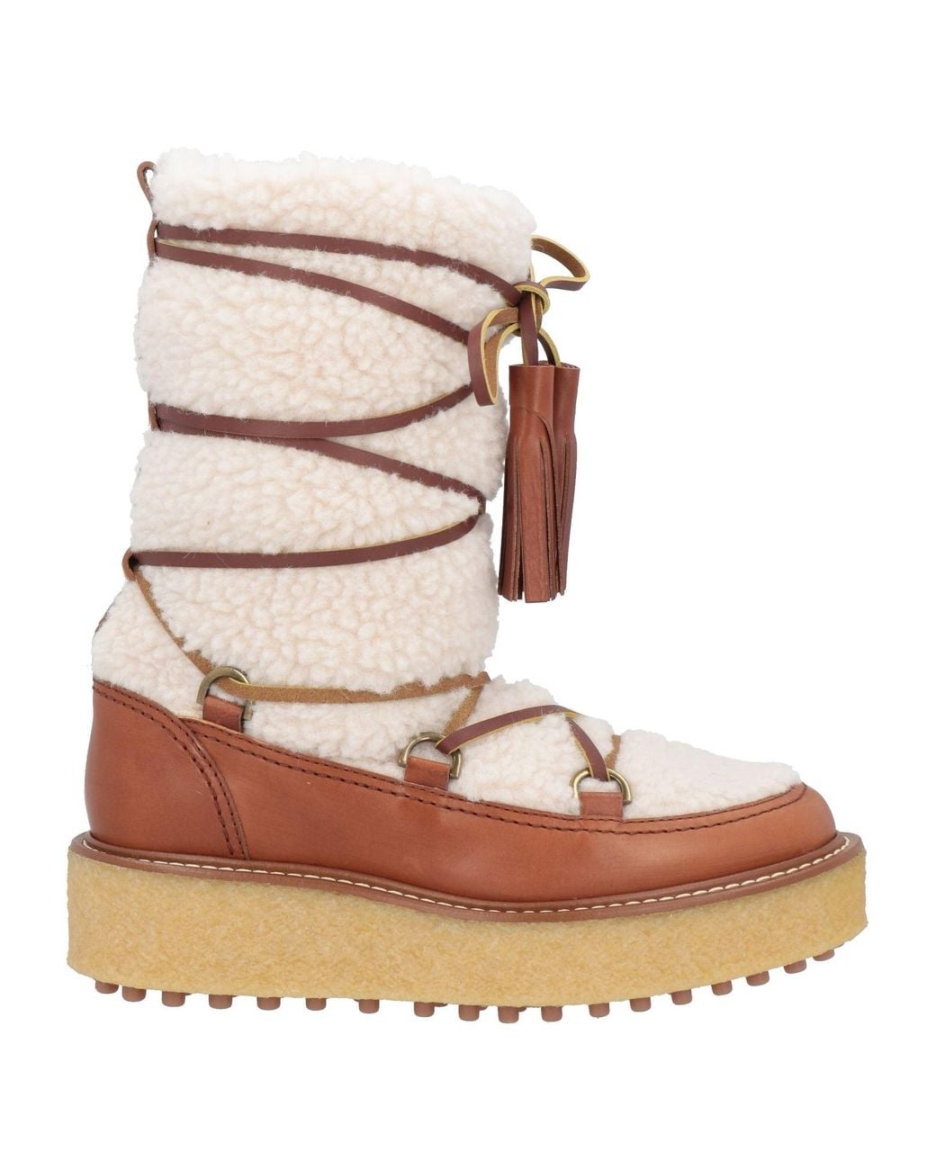 Bottines Tod's en coloris Natural
