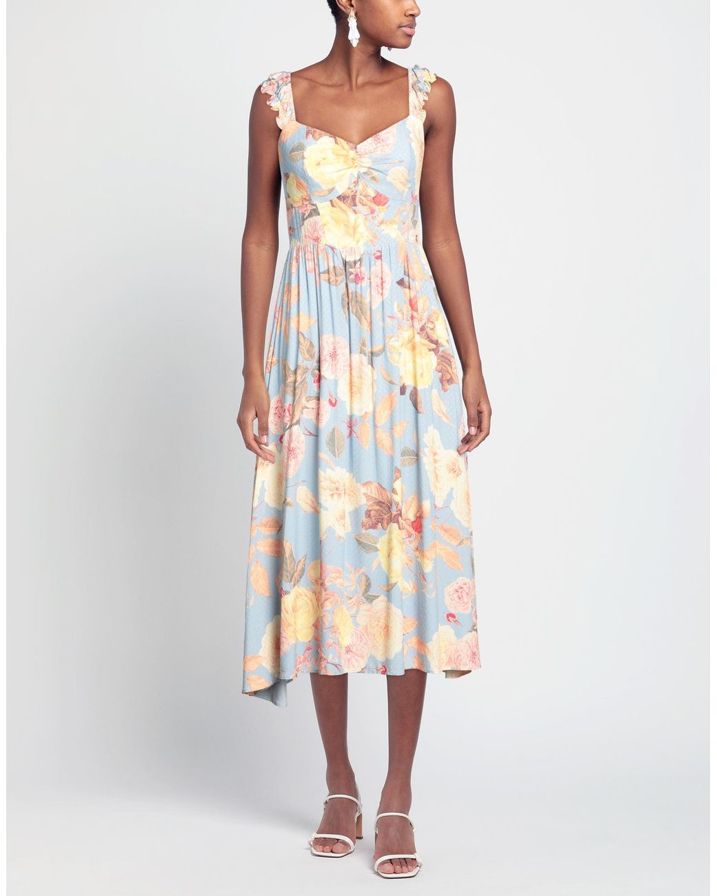 Guess White Midi Dress