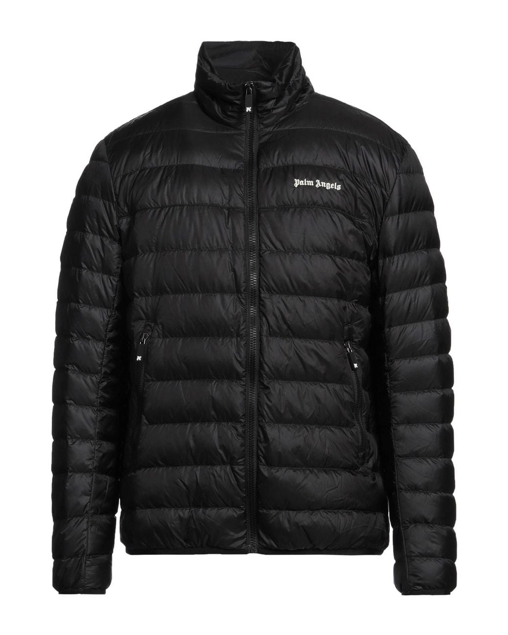 Palm Angels Black Puffer Polyamide for men
