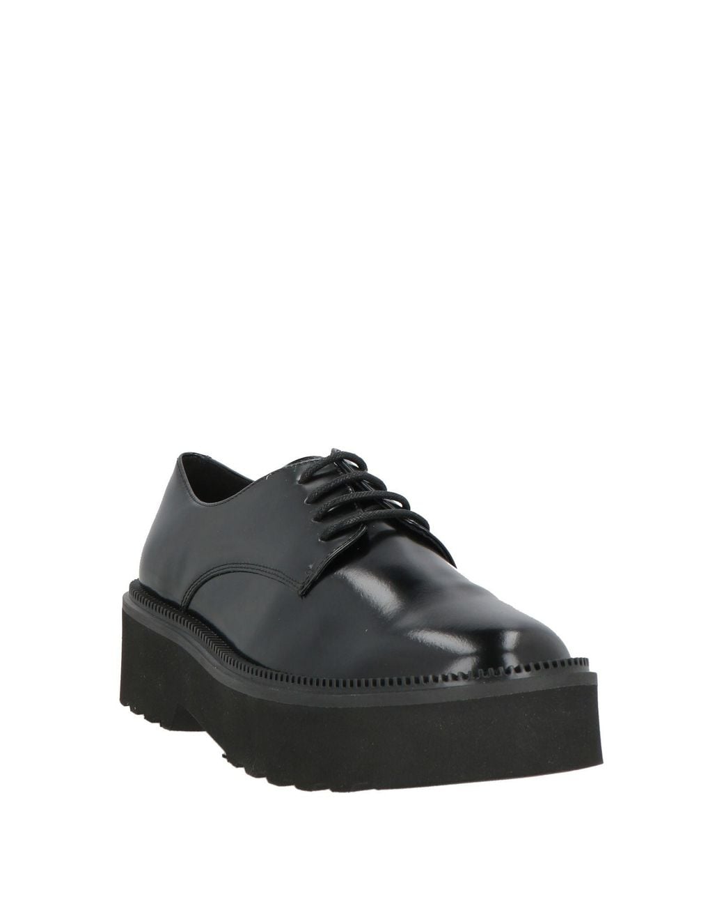 Tosca Blu Black Lace-Up Shoes