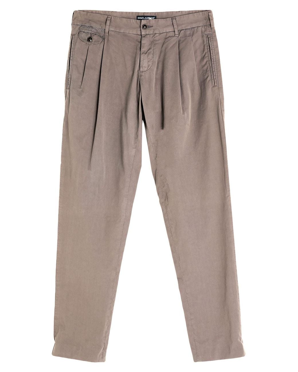 Dolce & Gabbana Gray Trouser for men