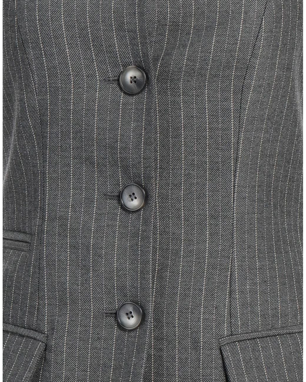 ViCOLO Gray Top Polyester, Viscose, Elastane