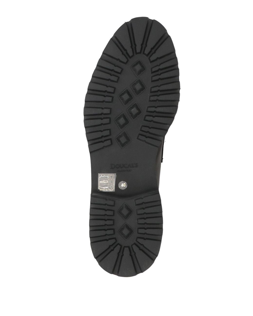 Doucal's Black Loafers Leather