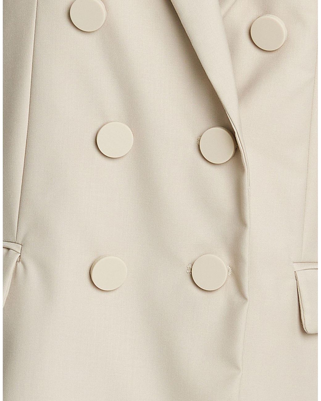 ARMANI EXCHANGE Natural Blazer Polyester, Viscose