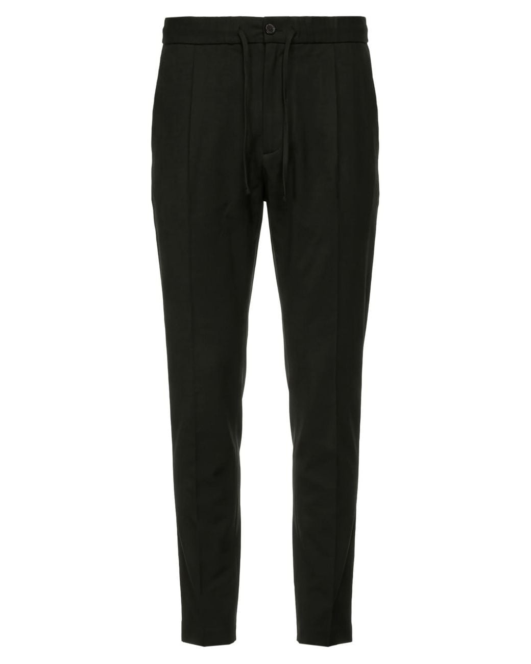 STEFAN BRANDT Black Pants Cotton, Elastane for men