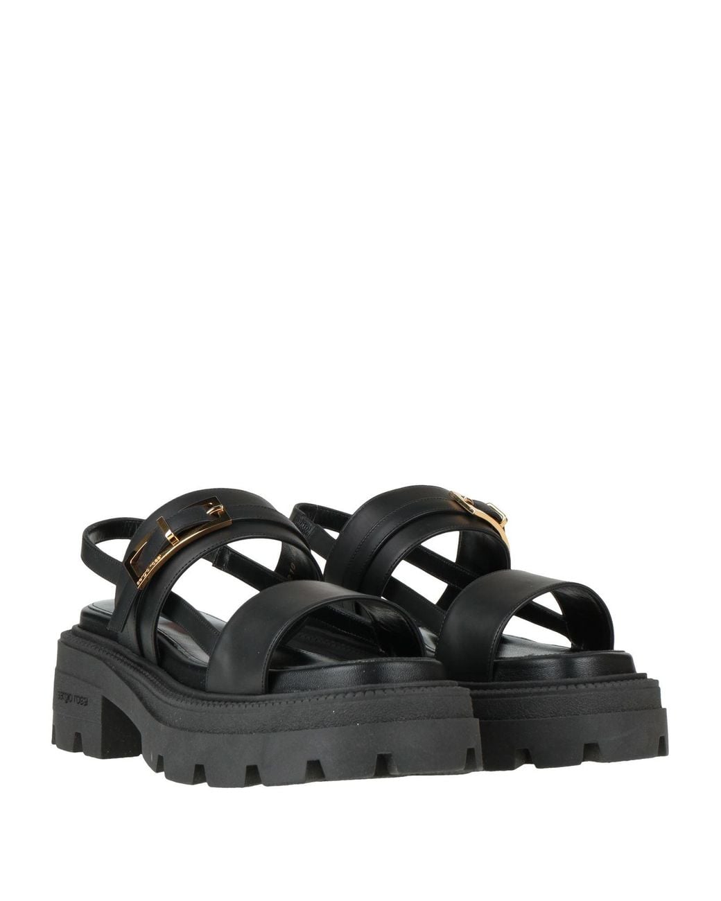 Sergio Rossi Black Sandals