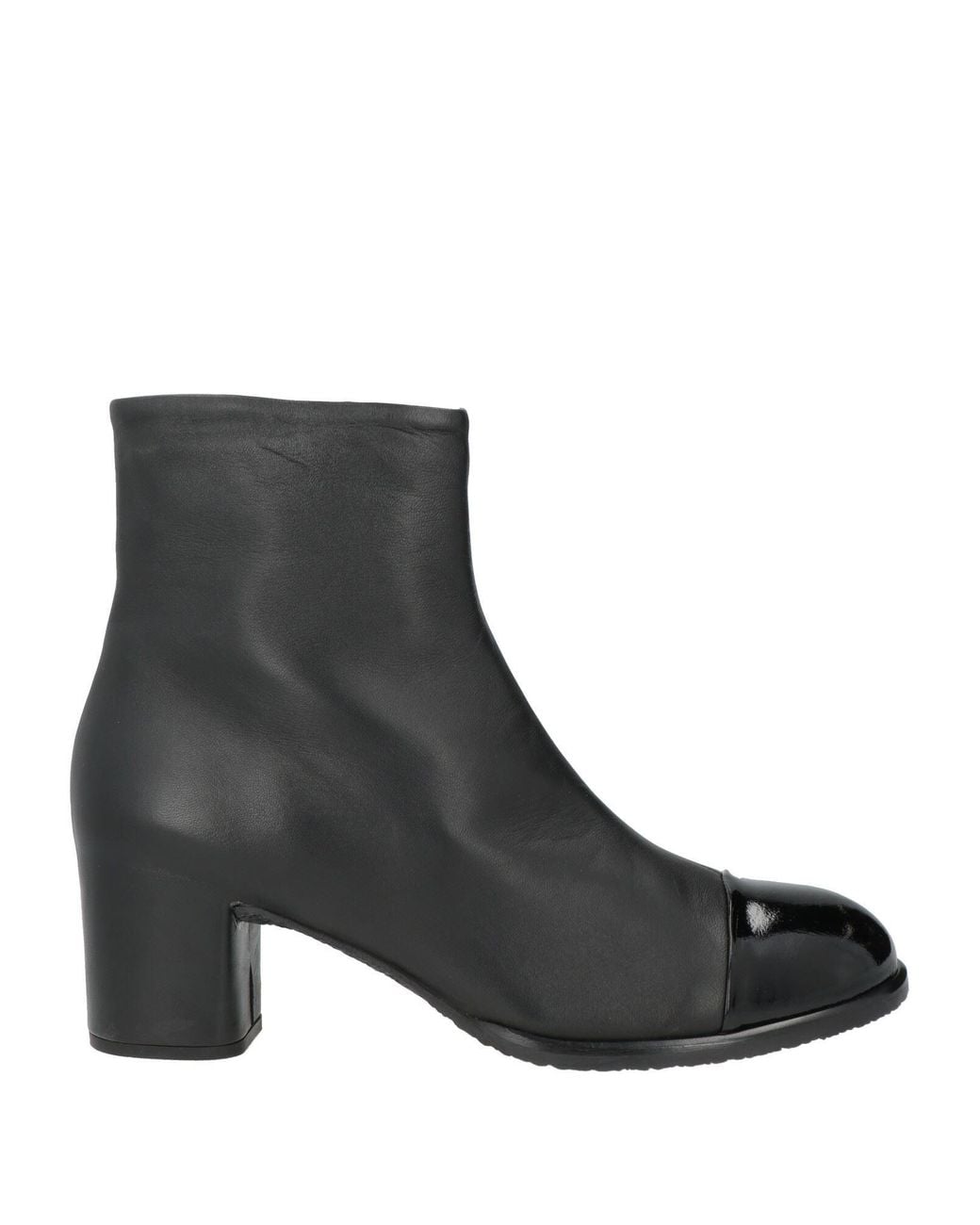Roberto Del Carlo Black Ankle Boots Leather