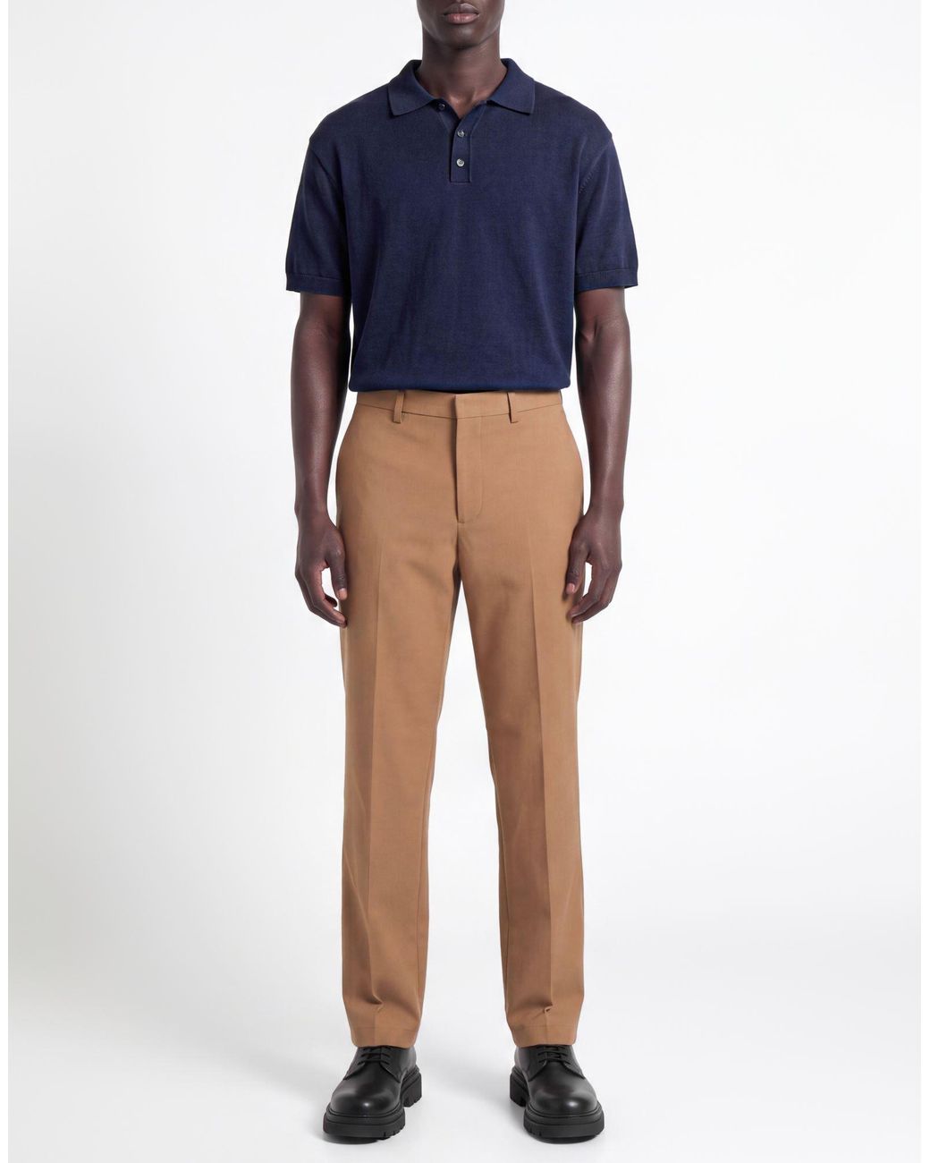 Department 5 Natural Pants Polyester, Virgin Wool, Elastane for men