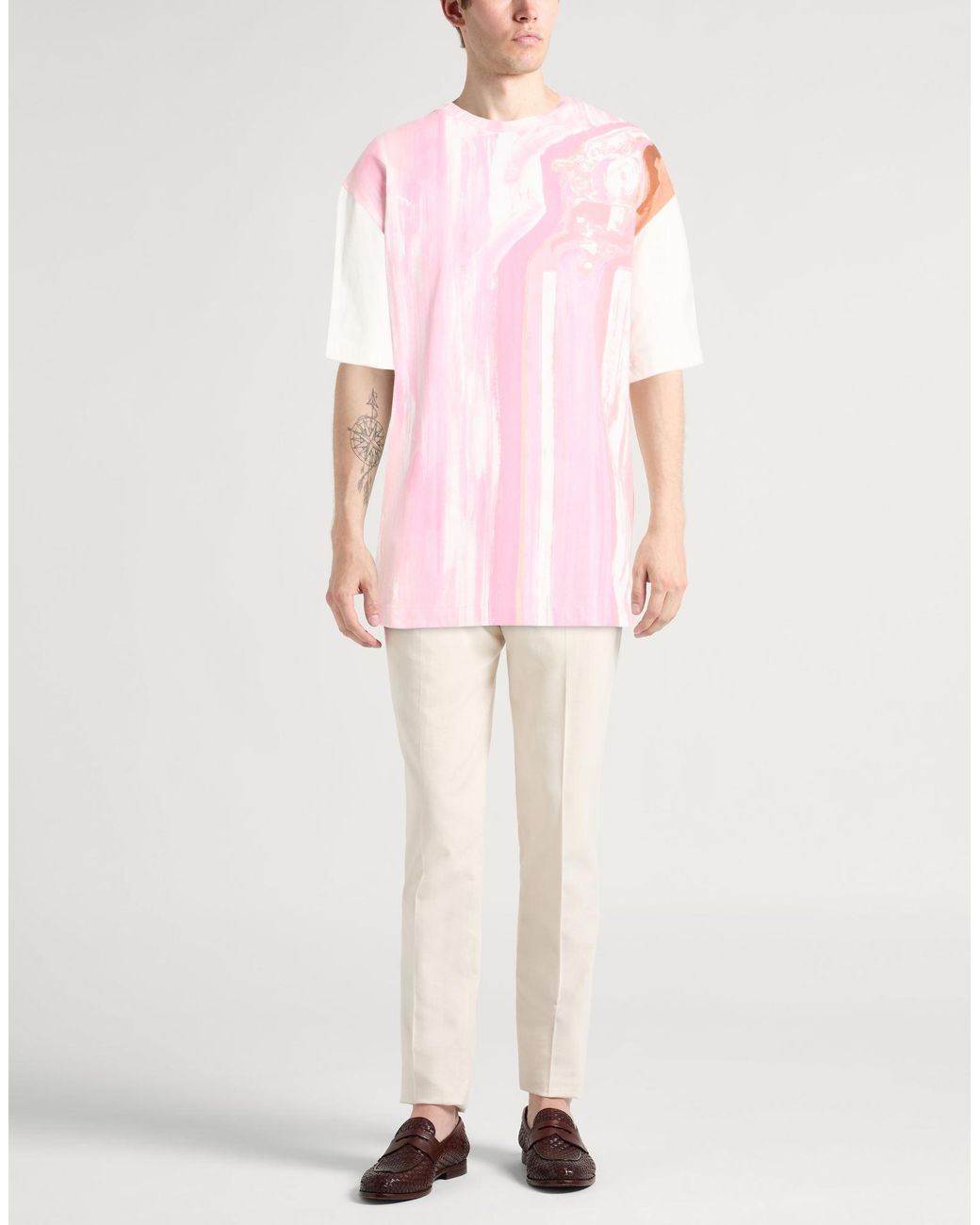 Jil Sander Pink T-Shirt Cotton for men