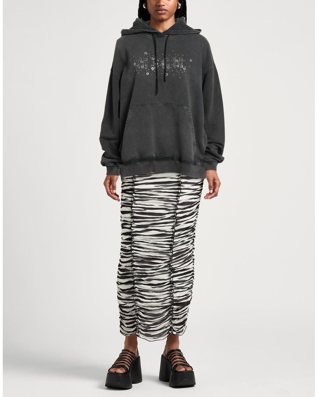 MSGM Black Sweatshirt