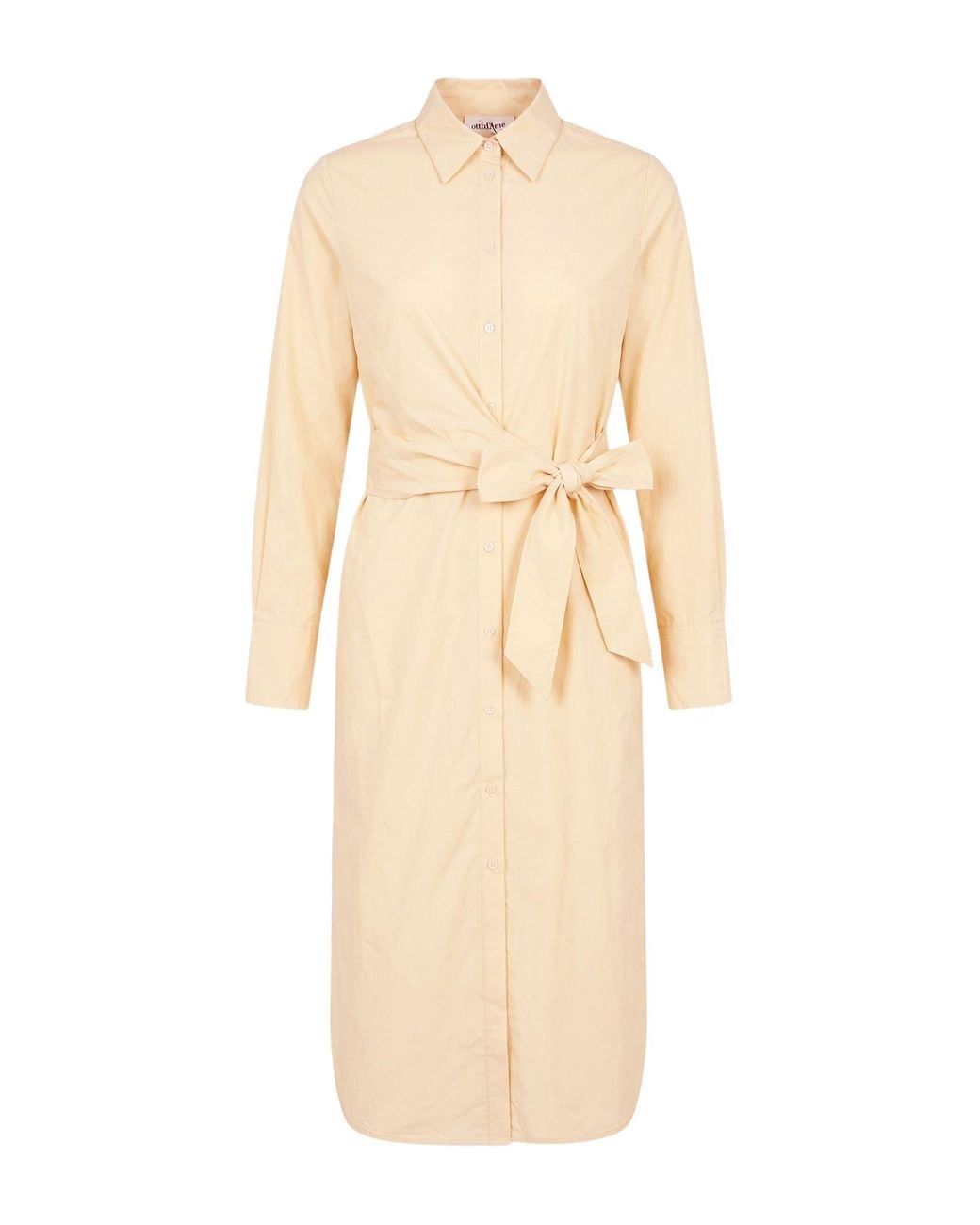 Ottod'Ame Natural Midi Dress