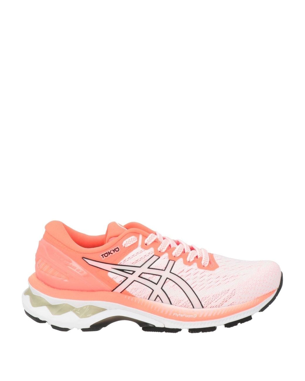 Asics Pink Sneakers Textile Fibers