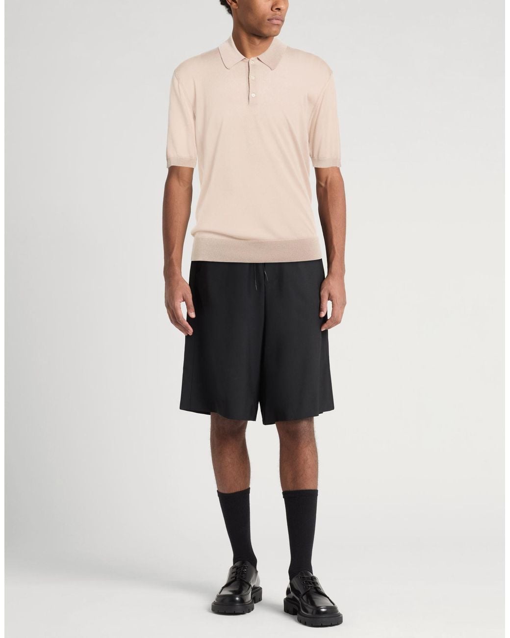 Laneus Natural Polo Shirts for men