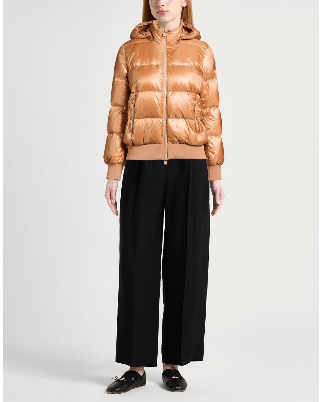 ARMANI EXCHANGE Brown Puffer