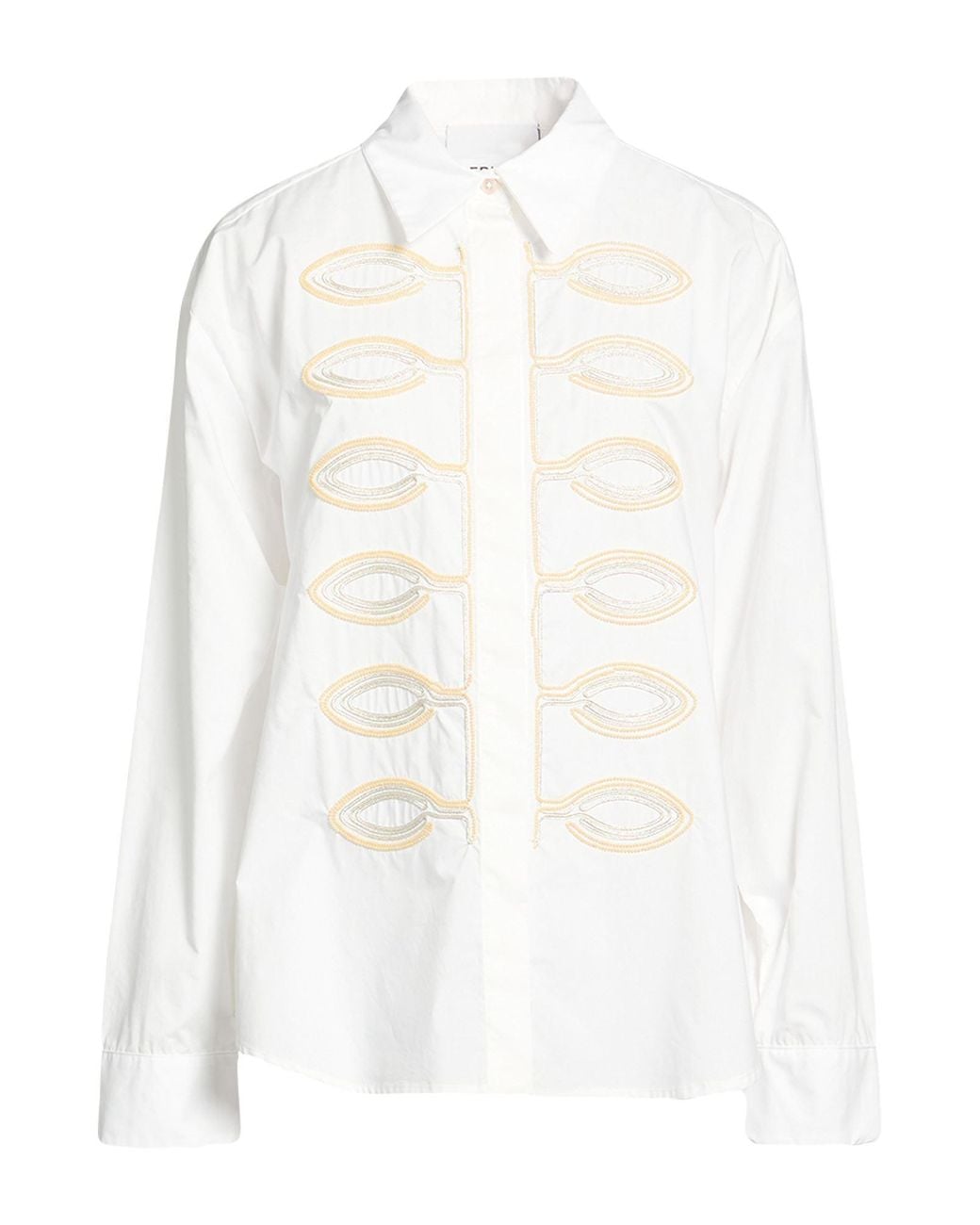 Erika Cavallini Semi Couture White Shirt