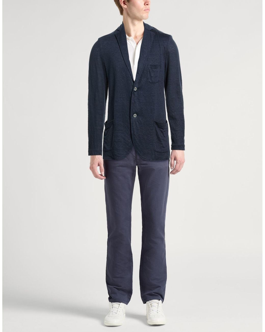 Gran Sasso Blue Blazers for men