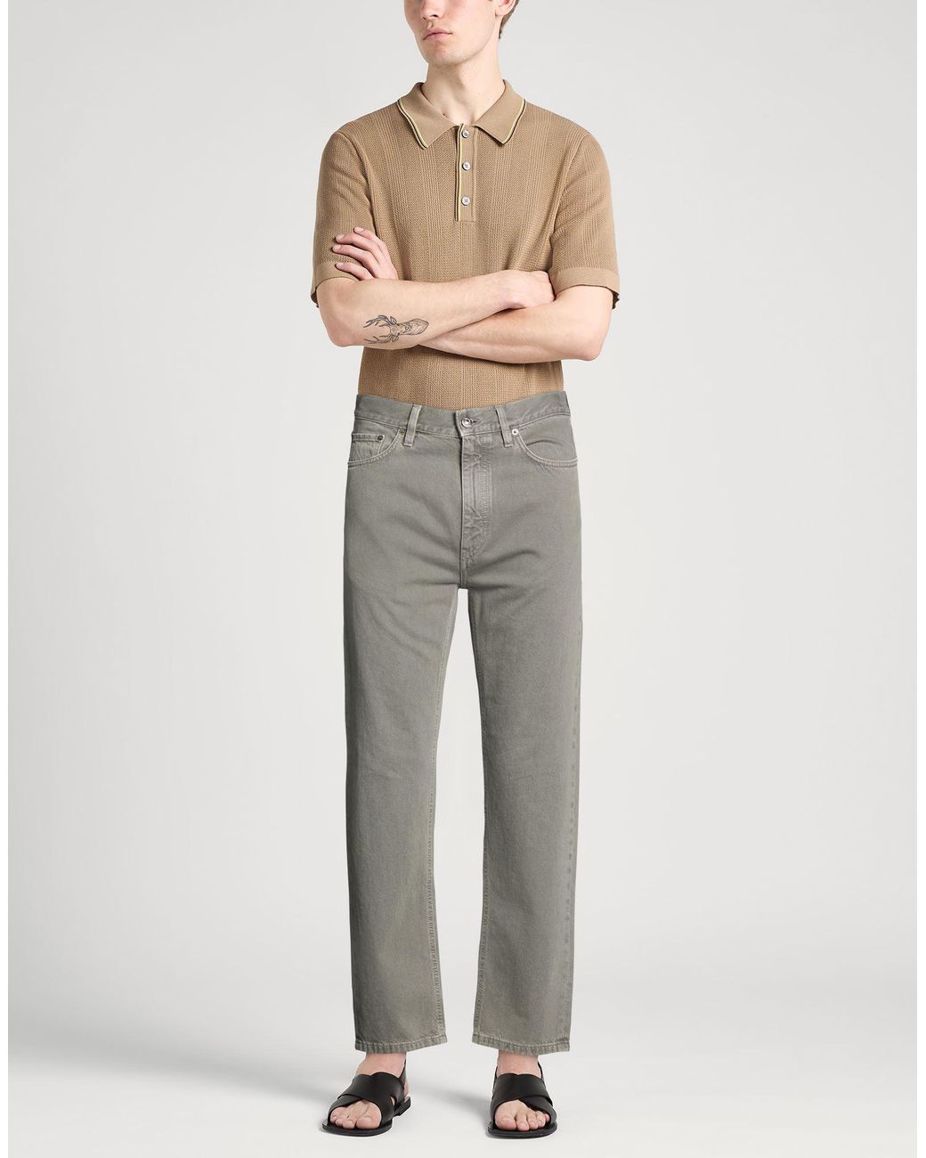 Zegna Gray Jeans for men