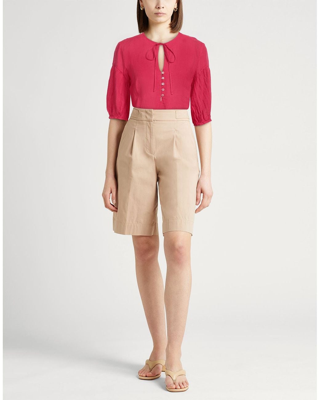 120% Lino Pink Top