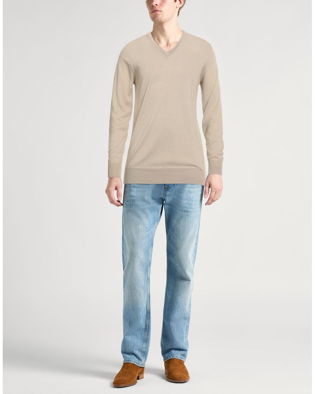 Hackett Pullover in Natural für Herren