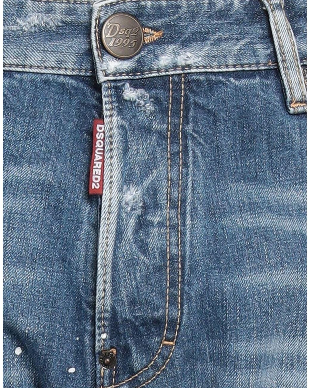 DSquared² Blue Jeans Cotton for men