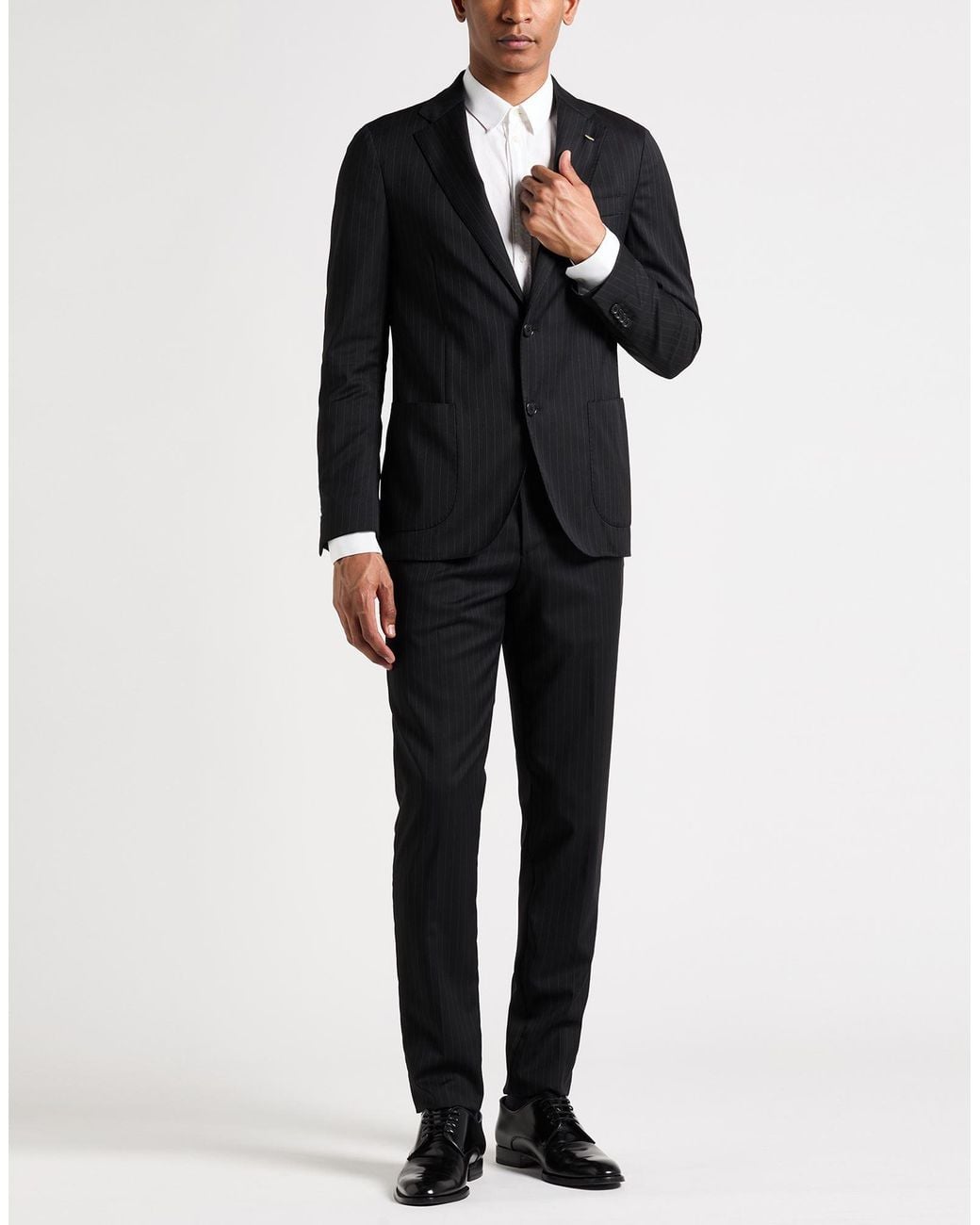 Lardini Blue Suit Wool for men