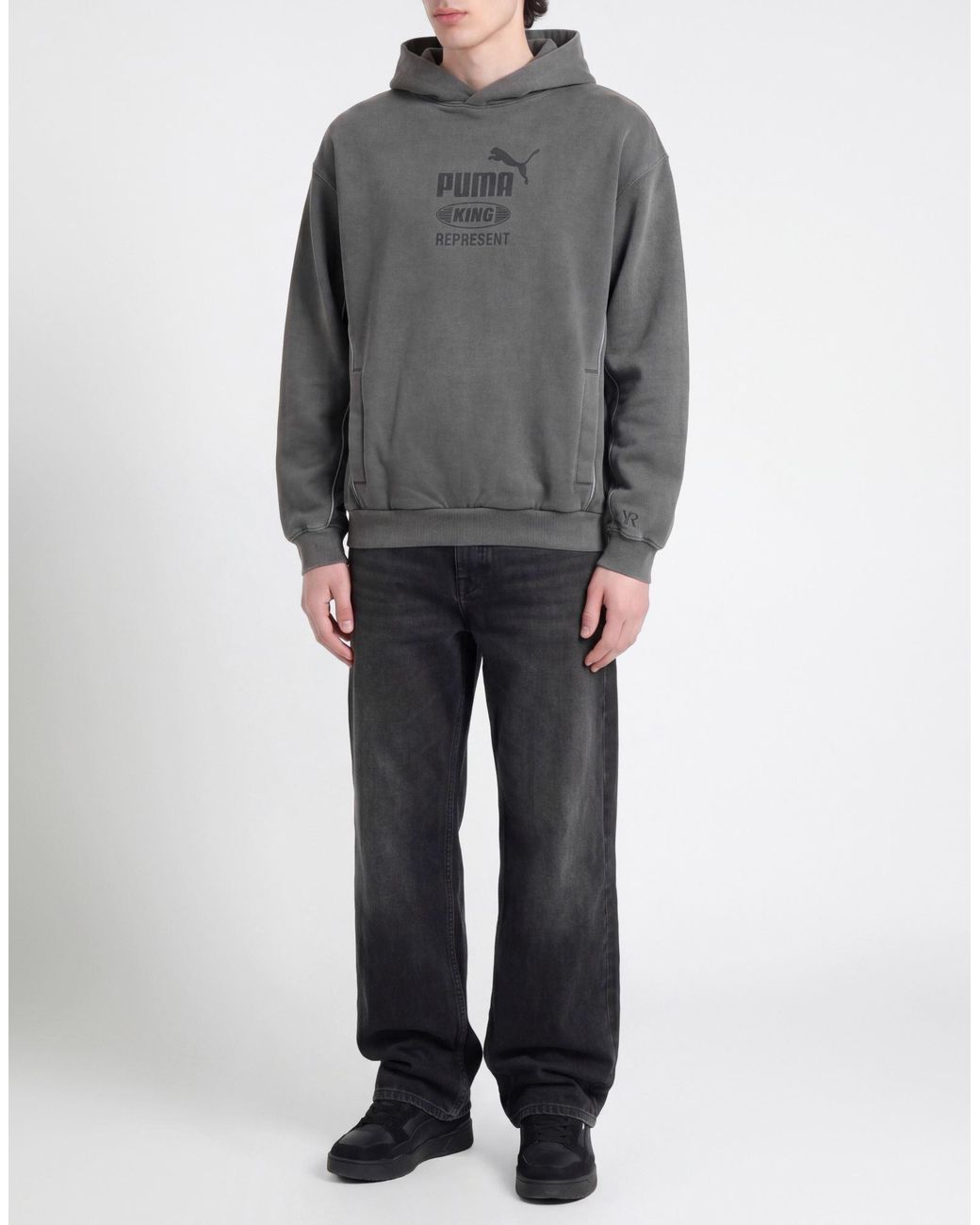 PUMA Gray Sweatshirt for men