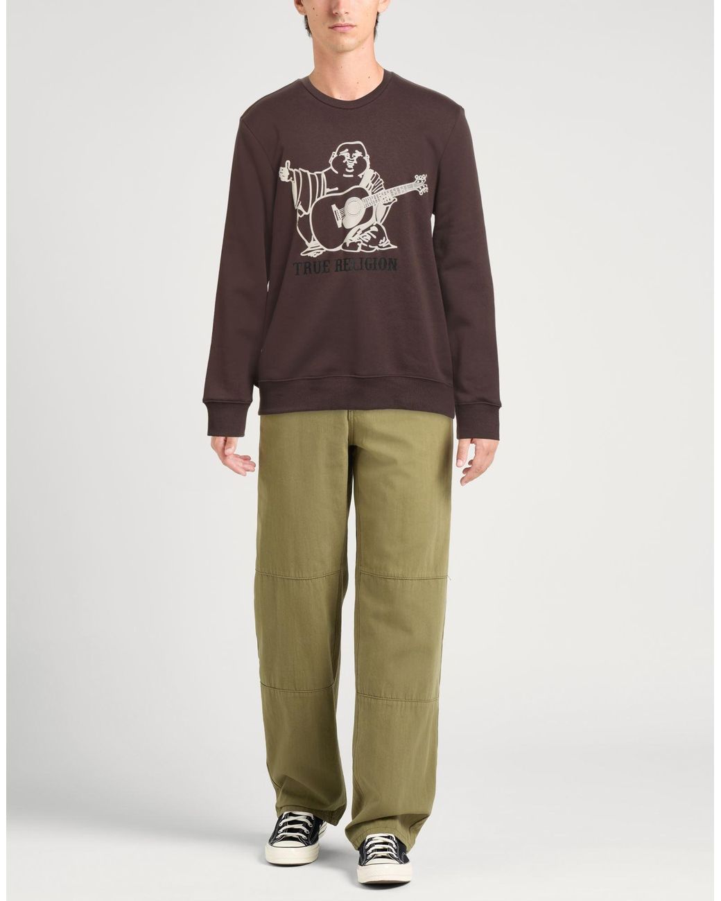 True Religion Brown Sweatshirt for men