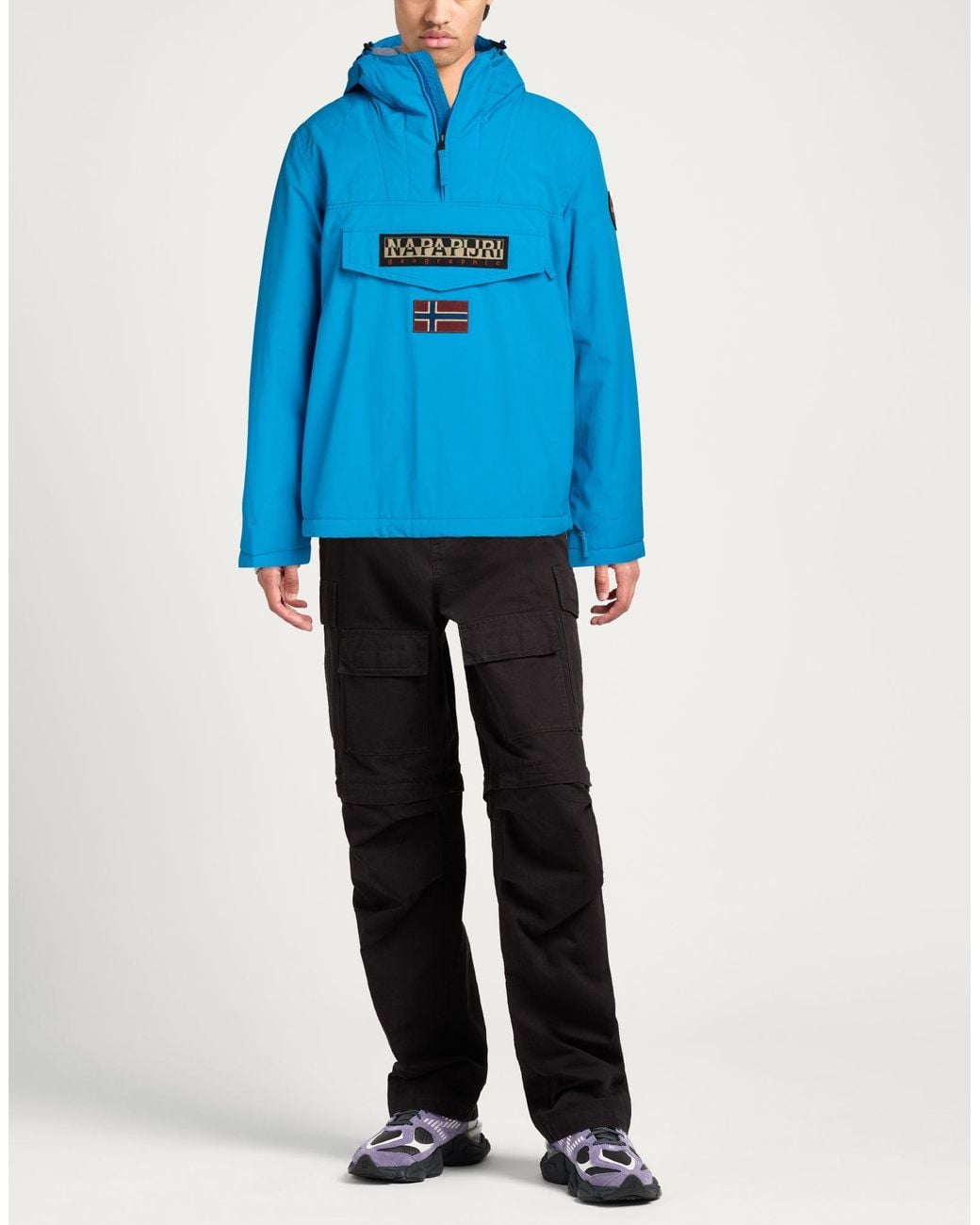 Napapijri Blue Jacket for men