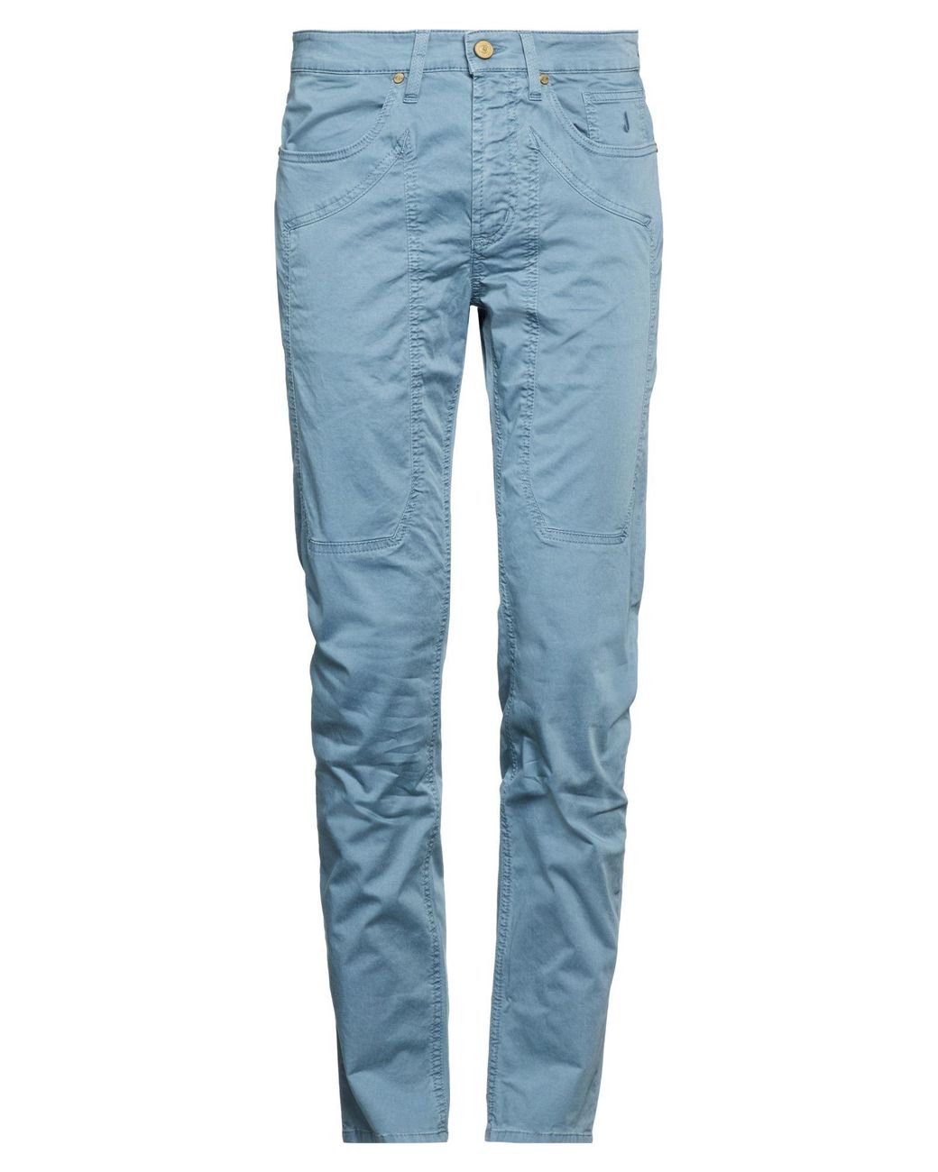 Jeckerson Blue Trouser for men