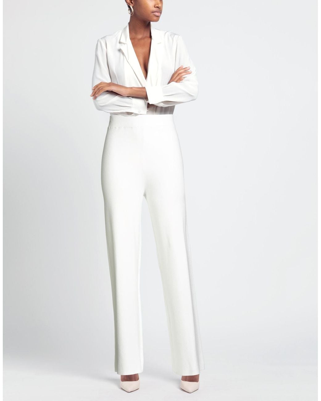 White Wise White Trouser