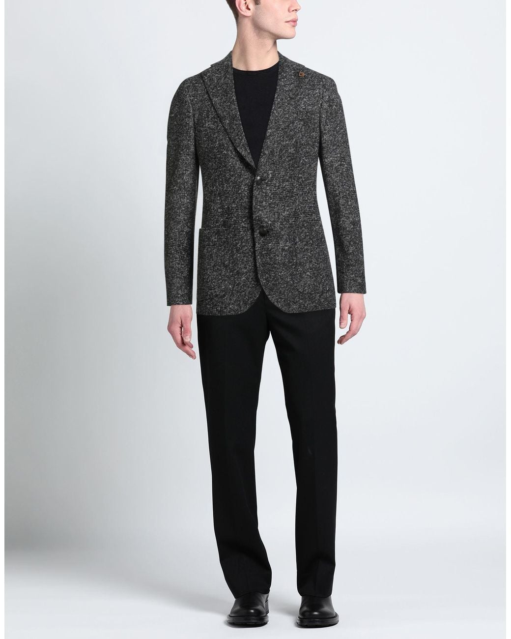 BRERAS Milano Black Blazer for men