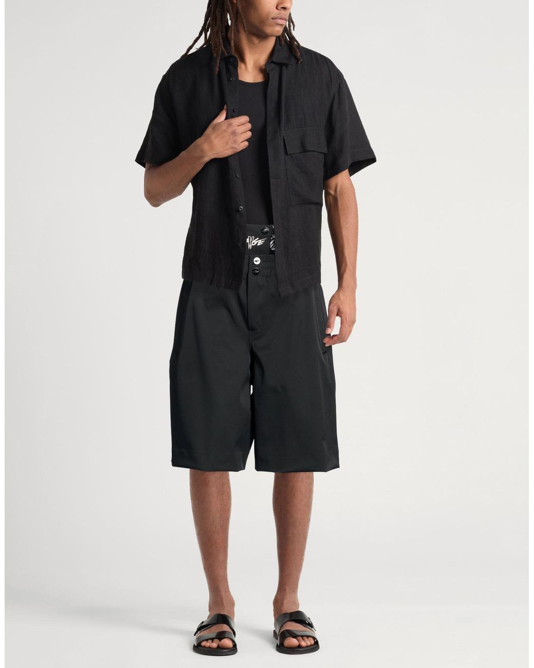 Moncler Blue Shorts & Bermuda Shorts for men