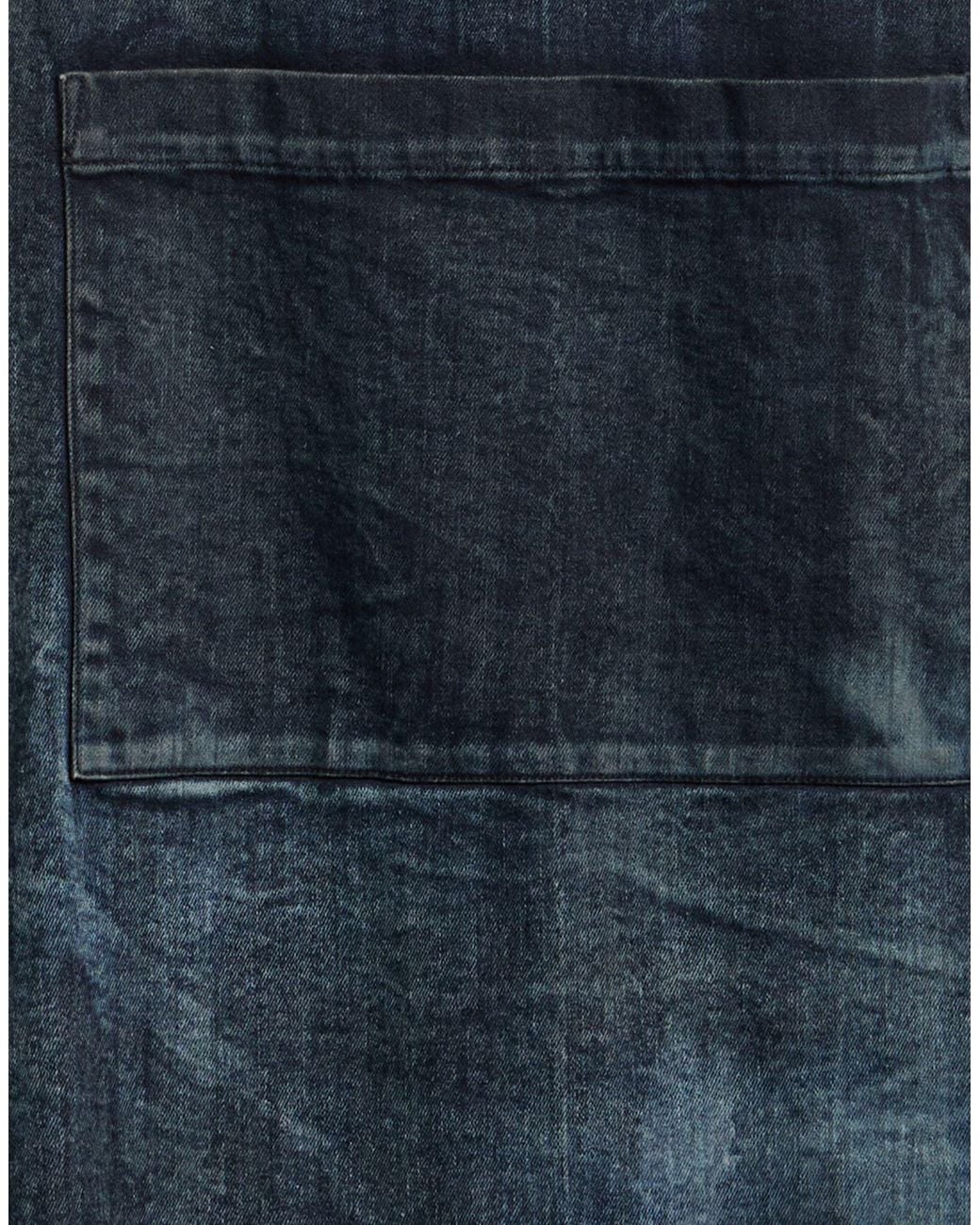 Masnada Blue Tailored Vest Cotton, Elastane for men