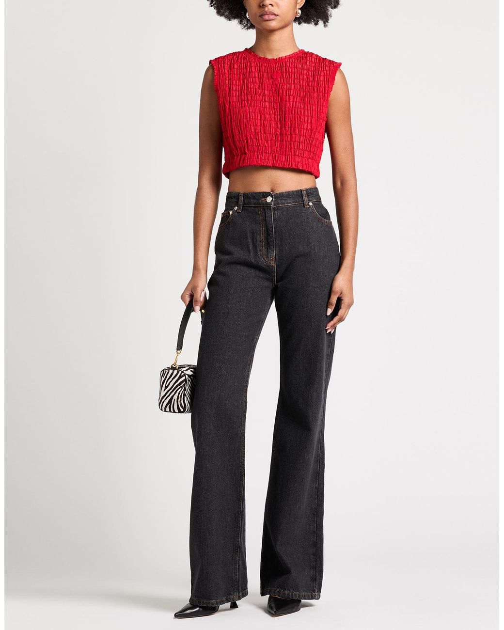 Patou Red Top Polyester