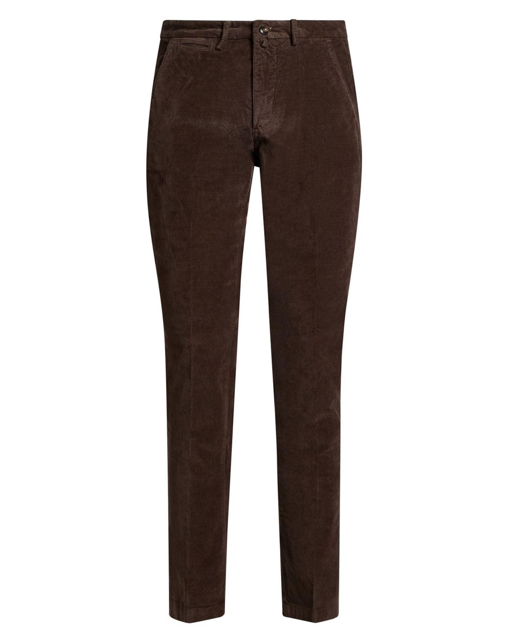 Briglia 1949 Brown Chocolate Pants Cotton, Elastane for men