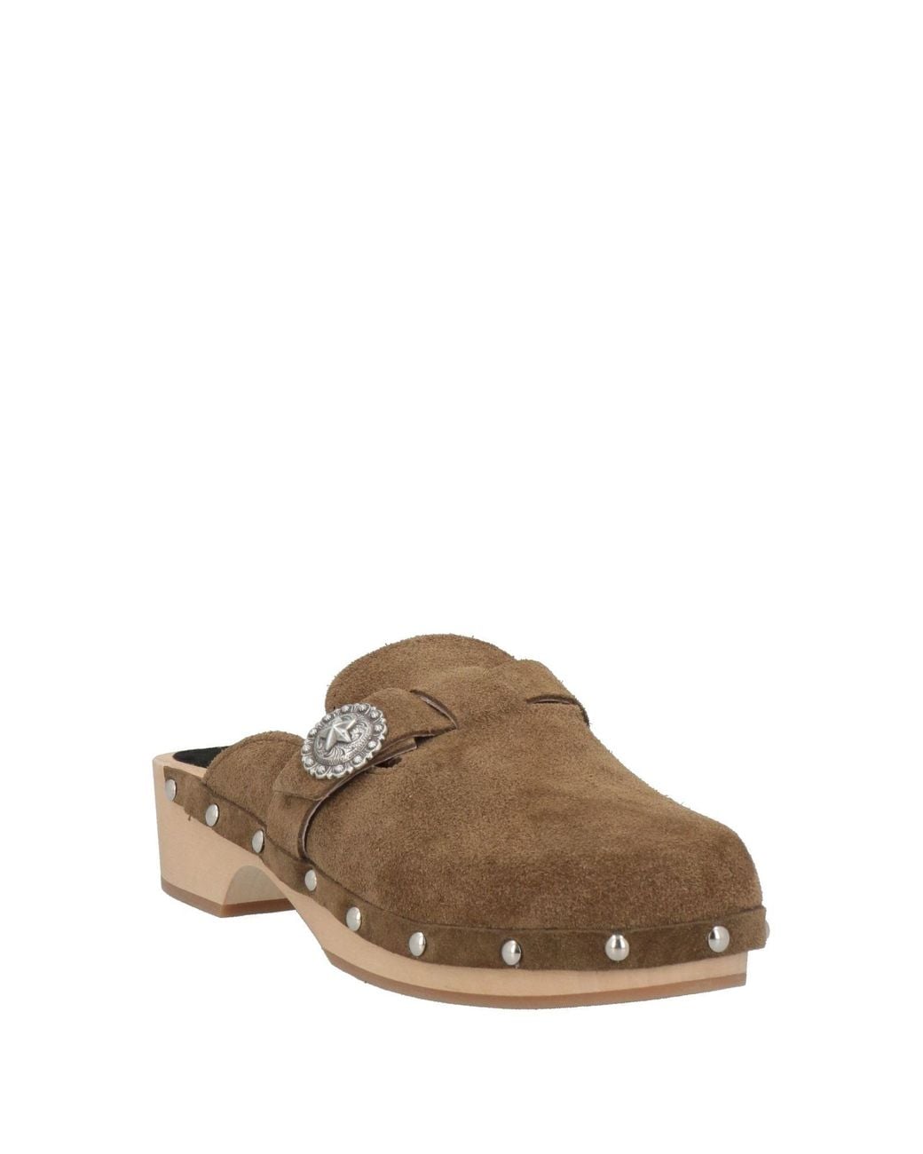KATE CATE Brown Mules & Clogs