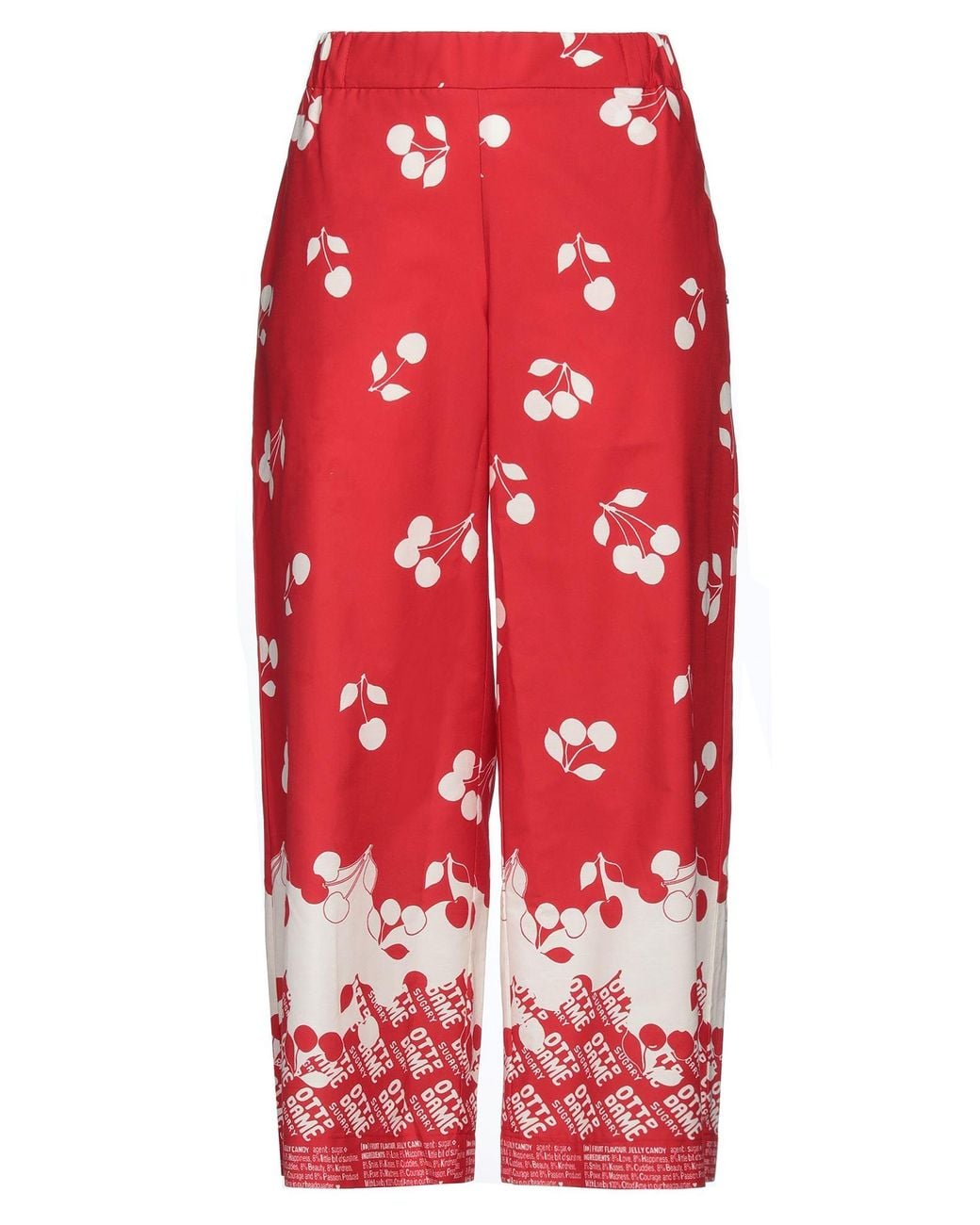 Ottod'Ame Red Trouser