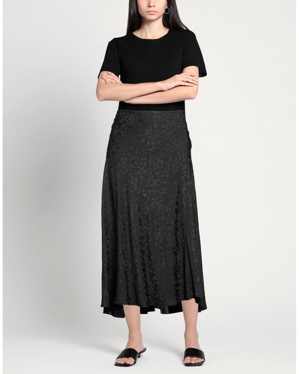 Zadig & Voltaire Black Midi Skirts