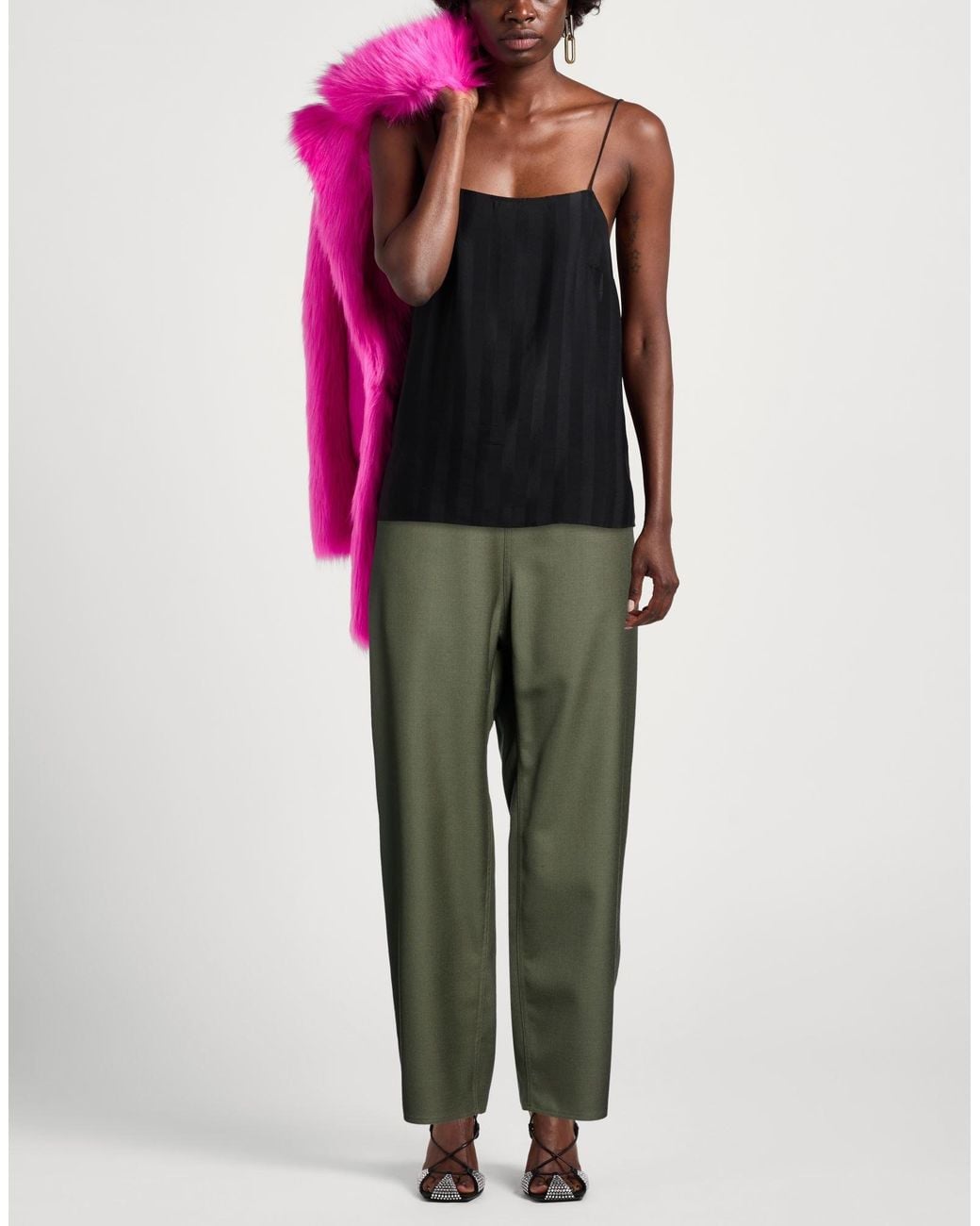 Sofie D'Hoore Green Pants Wool