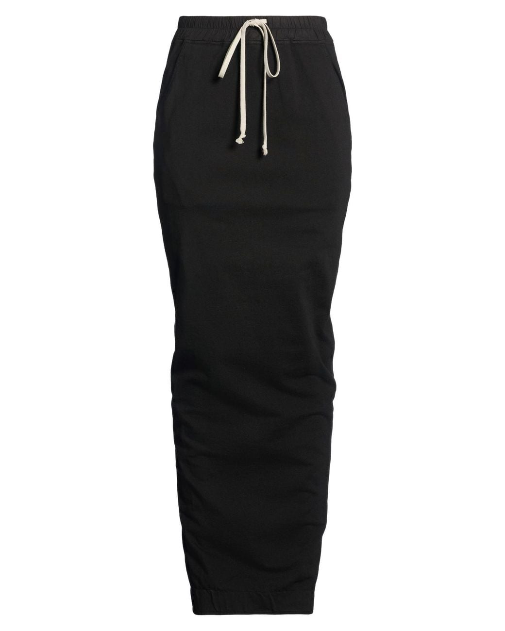 Rick Owens Black Maxi Skirt
