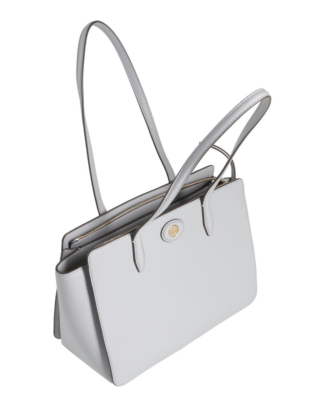 Tory Burch Gray Light Handbag Leather