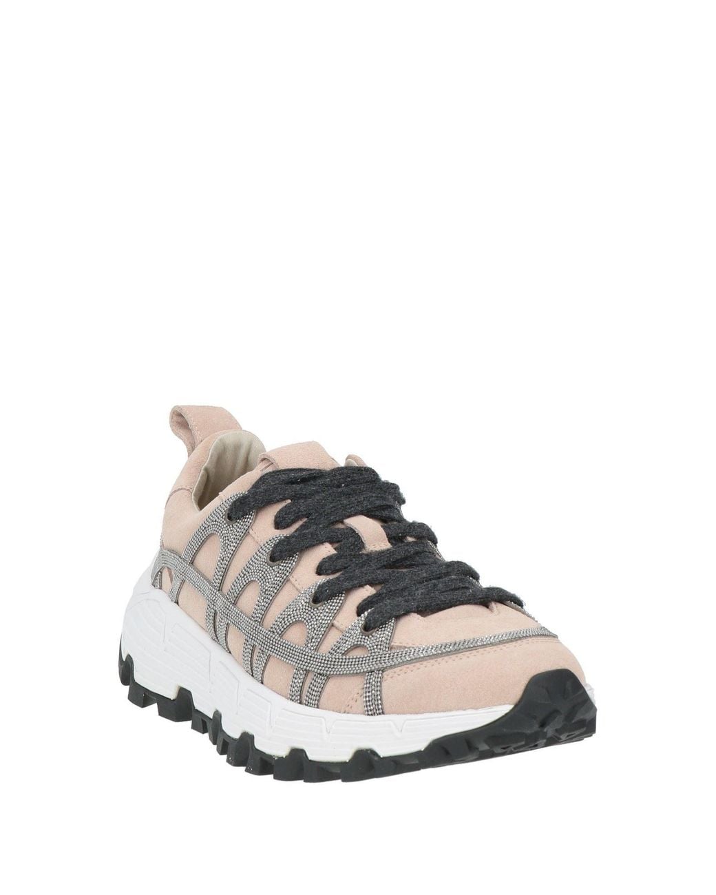Brunello Cucinelli White Sneakers Leather